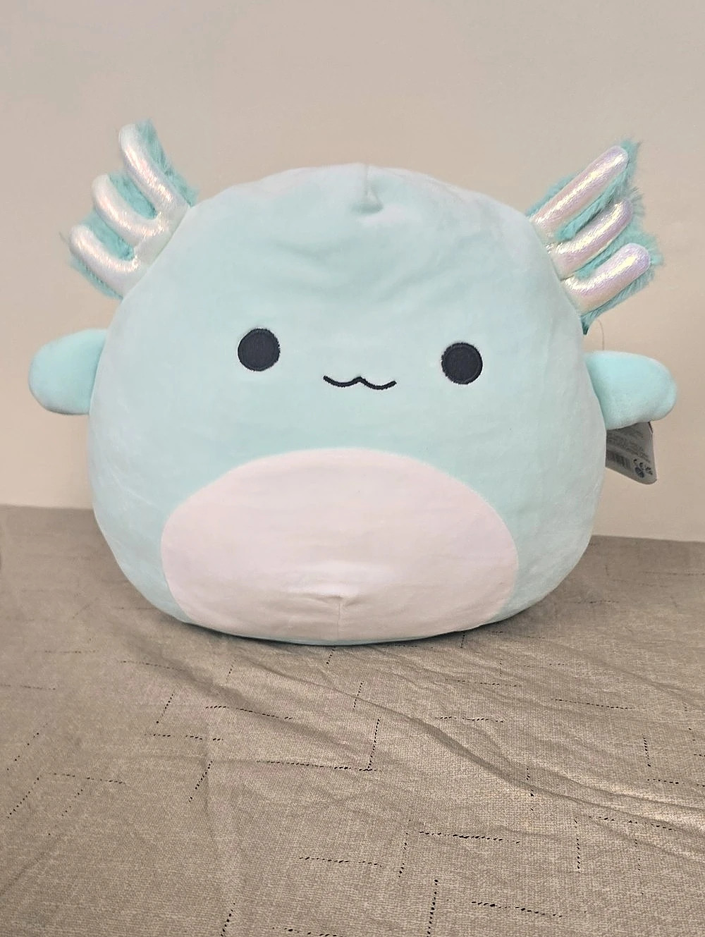 Squishmallows Anastasia the Axolotl Plush Blue & Pink
